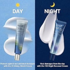 Kineff Dermacycle Program All-day & Night 2-Pack Cream for Face, 31 All-Day &