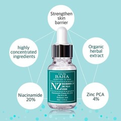 Niacinamide 20% + Zinc PCA 4% Serum for Face, Pore Reducer, Uneven Skin Tone Tre