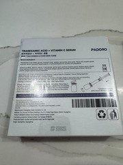 PADORO Tranexamic Acid + Vitamin C Serum, 6 Vials/Box, Firming, Tightening