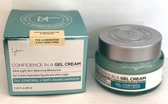 it Cosmetics Confidence In A Gel Ultra-Light Skin-Balancing Moisturizer 2 oz NEW