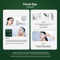 New 3D Lifting & Firming WNP Facial Mummy Mask ACTIVATOR KIT Wrinkles Treatment