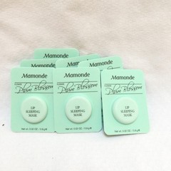 16 Mamonde Plum Blossom Flower Lip Sleeping Mask Single Use 16 pack NEW