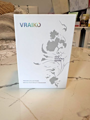 VRAIKO Neck & Face Beauty Massager Iris Collection Facial Skin Care Device New