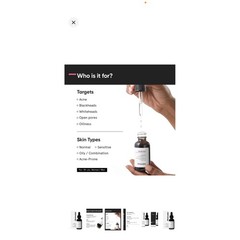 Minimalist 2% Salicylic Acid Face Serum for Acne Blackheads & Pores 30ml 1oz NEW