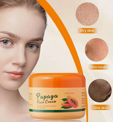 KORMESIC Papaya Face Cream Moisturizer, Hydrating Paraben-Free, 2.82 oz
