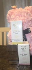 24K Cosmetics Clay Mask Stick Set Rose Turmeric Nicotinamide, Face Detox