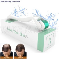Beard Derma Roller For Hair Loss Beard Growth 0.25MM Titanium Derma Roller micro
