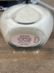 Vintage ~ Limited Edition Oil of Olay ~ Beauty Fluid 5oz Glass Bottle Pump