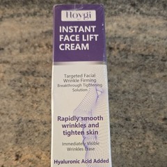 Hoygi Instant Face Lift Cream Hyaluronic Acid Retinol Firming 30 mL/1 fl oz