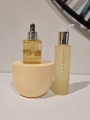 Banana Blossom Bundle Of 3 Items By Sand And Fog(Body Cream,Oil,Perfume Oil)
