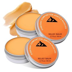 2PCS Soothing Massage Cream Knee Back Foot Joint Fast Absorbing Non Greasy