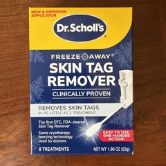 DR. SCHOLL’S Freeze Away SKIN TAG REMOVER Cryotherapy 8 Treatments (6/30/2027)