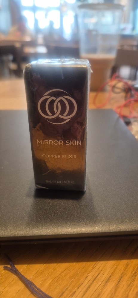 Mirror Skin Copper Elixir Copper Peptide Anti-Aging Facial Serum 15mL 0.5oz New