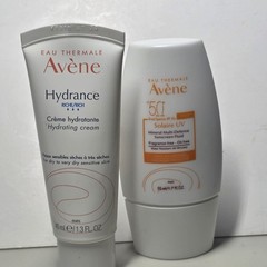 Avene Eau Thermale Solaire UV Mineral Sunscreen SPF 50 1.7 & Hydrance Cream 1.3