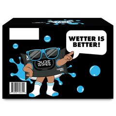 LiL&rsquo; DUDE Flushable Wipes, Extra Large Fragrance Wet Wipes, 252 Count, 6 Pack