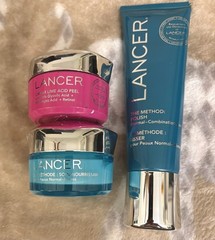 Lancer 3 pc set of Lime Acid Peel, The Method Nourish, & The Method Polish, New