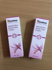 Himalaya NATURAL GLOW KESAR FACE CREAM Pack Of 2 x 50gm Each FREE SHIP 2027-28