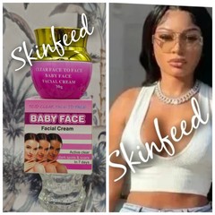 baby face facial cream Active Clear Dark Spots $ Scars In 7 Days