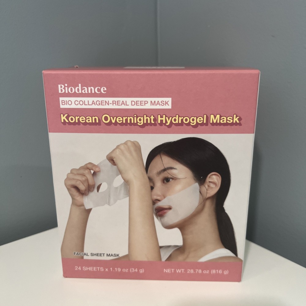 Biodance Bio Collagen Real Deep Facial Sheet Mask Anti Aging 24ct. NEW