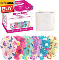 Adhesive Eye Patches for Kids with Lazy Eye, 30+3 Bonus Patches, Bandages for Am