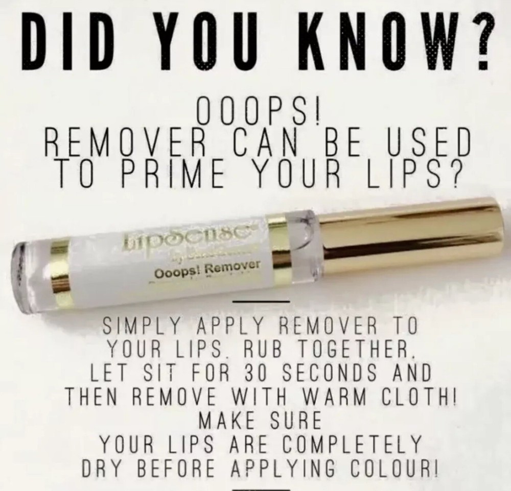 2 Full Size Tubes-LipSense OOPS! REMOVER-NEW/SEALED-On Sale+FREE SHIPPING