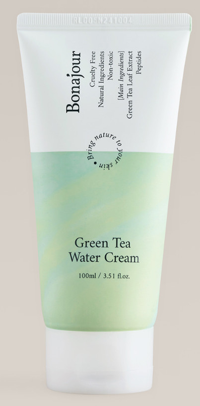 Bonajour Green Tea Water Cream 100ml Moisturizing K-Beauty