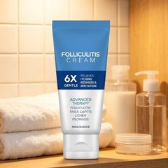 Hermon Folliculitis Cream: Effective for Folliculitis Scalp Face and Body 100g