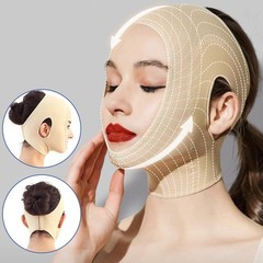 V-Face Skin-Friendly Firming Lifting Mask Belt Anti-Wrinkle Face Slimming Strap