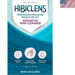 Antimicrobial and Antiseptic Soap and Skin Cleanser – Foaming Pump Included –…