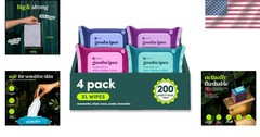 Biodegradable Bathroom Essentials, Variety Pack