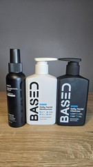 BASED Skin Revival Spray & Daily Cleanser/Moisturizer Trio Set – New other