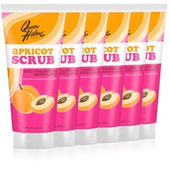 Queen Helene Facial Scrub, Apricot, 6 Oz (Pack of 6) (Packaging May Vary)