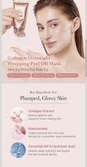 MEDICUBE Collagen Wrapping Mask 2.53 oz / 75ml Renewal Night Care Mask Cream New