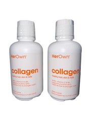 2X Her Own Collagen Healthy Hair Skin & Nails In 16oz Grape Like Spoiled Child