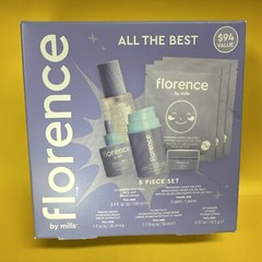 Florence by Mills ALL THE BEST 5 piece Skin Care Kit NEW