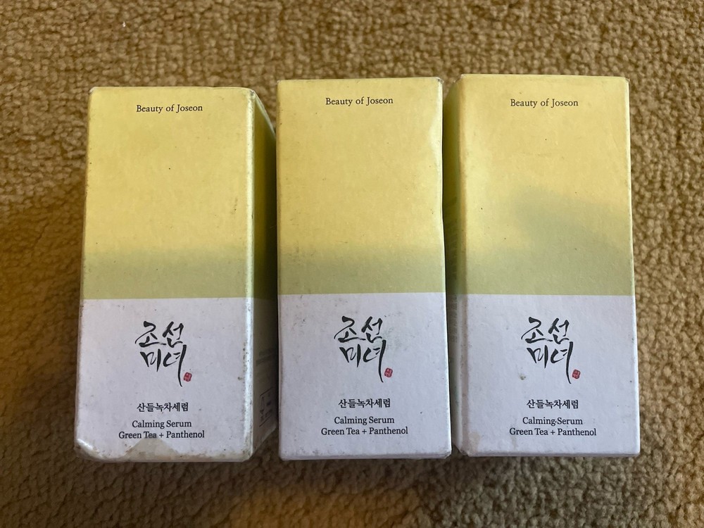 Beauty of Joseon Calming Serum Green Tea + Panthenol 1.01 oz New “Box Damage”