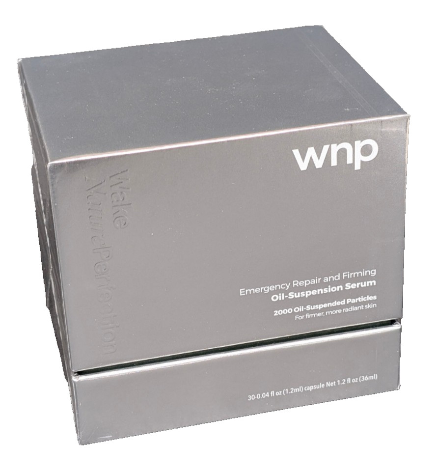 WNP Emergency Repair & Firming Oil-Suspension Serum, 30-1.2ml Capsules EXP 11/27