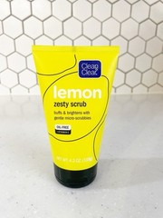 Clean & Clear Lemon Zesty Brightening Facial Scrub Vitamin C Lemon Extract 4.2oz