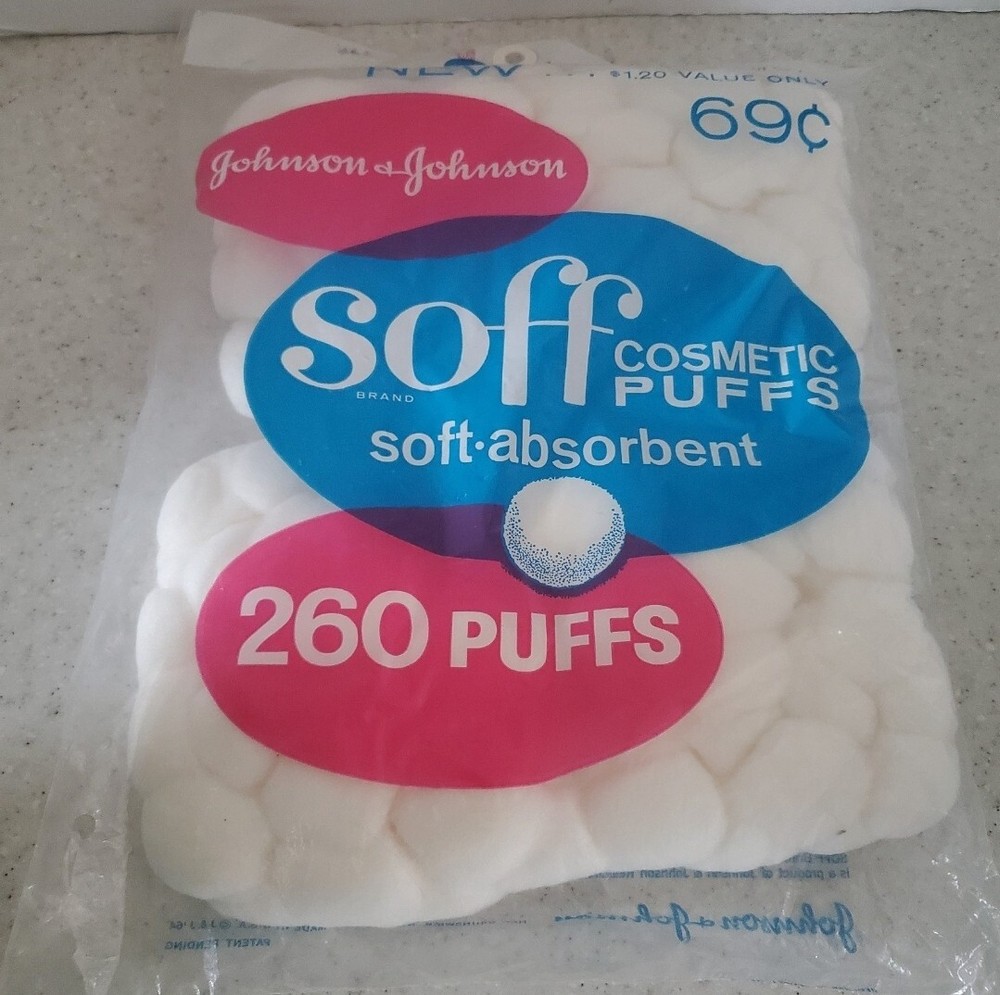 1964 Cotton Balls By Johnson & Johnson
