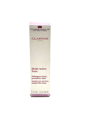 Clarins Multi-Active Yeux Instant Eye Reviver Targets Fine Lines .5oz New