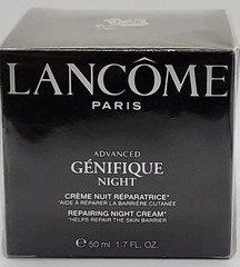 Lancome Advanced Genifique Repairing Night Cream – 1.7 oz / 50mL NEW Sealed