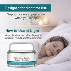Total Night Cream Repair and Restore 1 oz sealed By Sun Coast Sciences Sealed