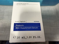 KORRES Greek Yoghurt Probiotic Hydrating Face Serum, 30 mL / 1.01 fl oz