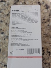 Maelys B-FOXY Inner Thigh Firming Cream 3.38 fl oz