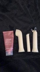 medicube Compact White Facial Massager Device Set w/ PDRN Booster Gel