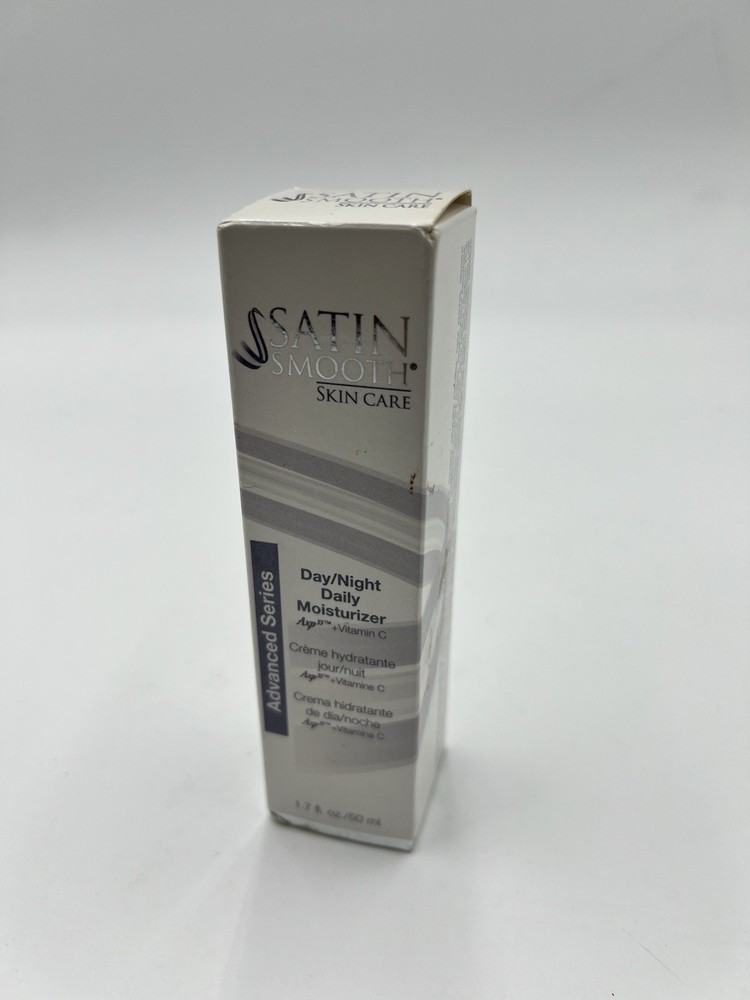 ( 1 ) SATIN SMOOTH • Skin Care DAY / NIGHT MOISTURIZER Lotion 1.7 fl oz – 30 mL