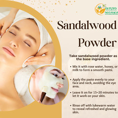 Herbs Botanica Sandalwood Powder – 2 oz Pack for Glowing Skin & Aromatherapy
