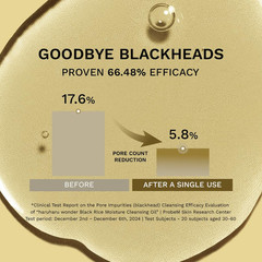 Wonder Black Rice Moisture Cleansing Oil, Double Cleansing, Daily Makeup Remover