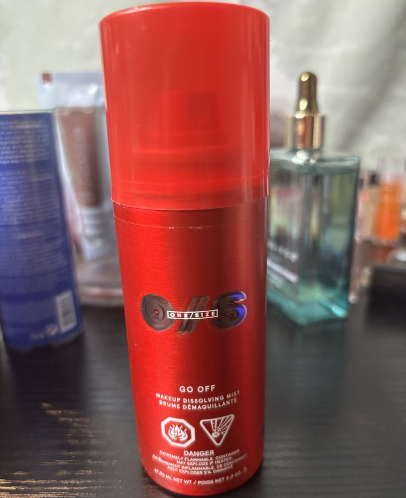 ONE/SIZE GO OFF Makeup Dissolving Mist Spray Makeup Remover for Face Vegan