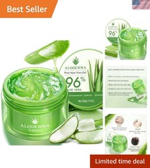 Aloe Vera Gel Made Within 12 Hours: Refreshing Multi-Purpose 7oz Formula